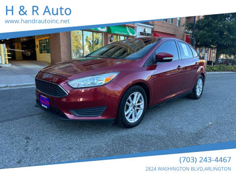 2015 Ford Focus for sale at H & R Auto in Arlington VA