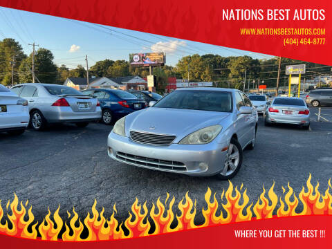 2006 Lexus ES 330 for sale at Nations Best Autos in Decatur GA
