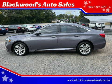 2020 Honda Accord for sale at Blackwood's Auto Sales in Union SC