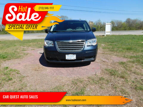 2008 Chrysler Town and Country for sale at CAR QUEST AUTO SALES in Houston TX