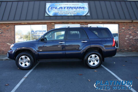 2008 Toyota 4Runner for sale at Platinum Auto World in Fredericksburg VA