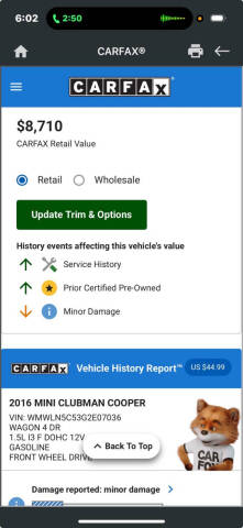 2016 MINI Clubman Cooper