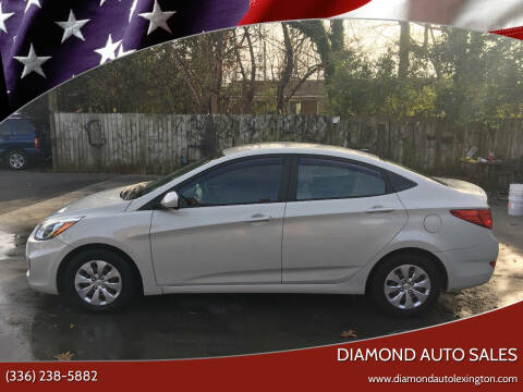 2015 Hyundai Accent for sale at Diamond Auto Sales in Lexington NC