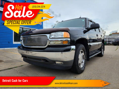 2005 GMC Yukon for sale at Detroit Cash for Cars in Warren MI