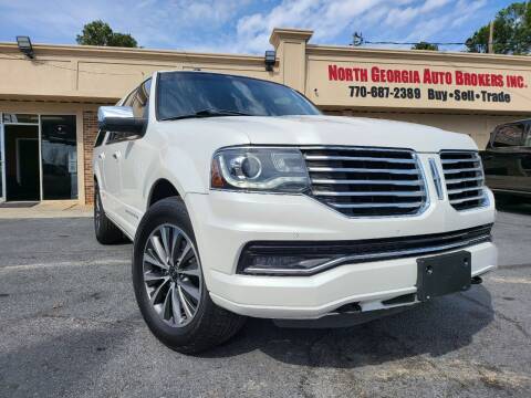 2015 Lincoln Navigator L for sale at North Georgia Auto Brokers in Snellville GA