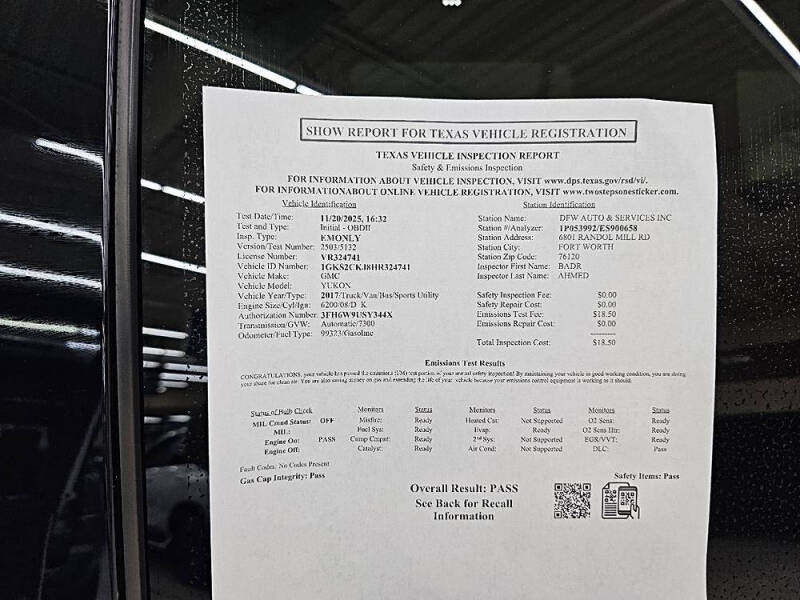 2017 GMC Yukon Denali