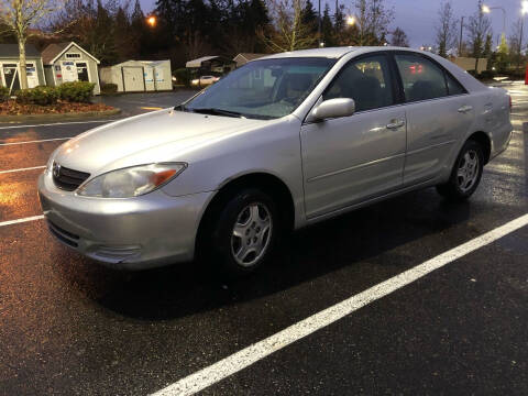 2003 Toyota Camry for sale at AFFORD-IT AUTO SALES LLC in Tacoma WA