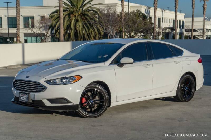 2018 Ford Fusion for sale at Euro Auto Sales in Santa Clara CA