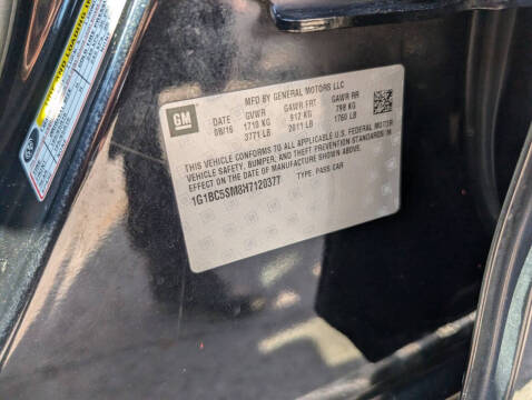 2017 Chevrolet Cruze LS Auto