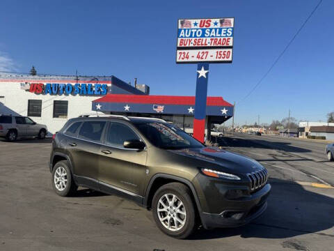 2015 Jeep Cherokee for sale at US Auto Sales in Garden City MI