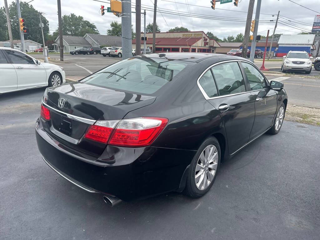 2014 Honda Accord for sale at CASTLE MOTORS in New Castle, IN