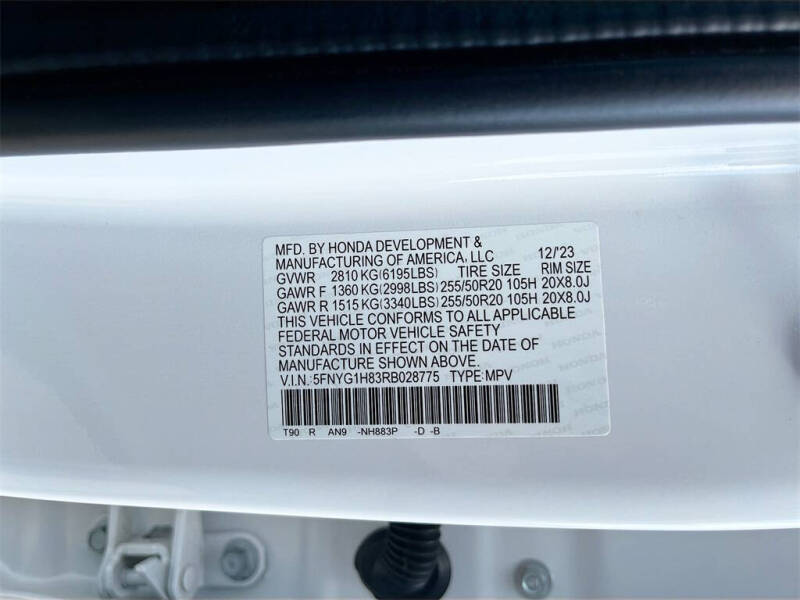 2024 Honda Pilot Elite