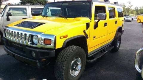 2004 HUMMER H2 for sale at Tony's Auto Sales in Jacksonville FL