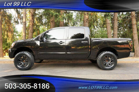 2012 Nissan Titan for sale at LOT 99 LLC in Milwaukie OR