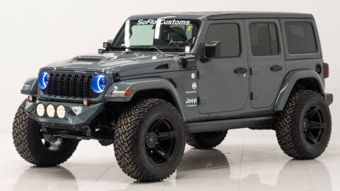 2024 Jeep Wrangler for sale at SoFlo Customs in Fort Lauderdale FL