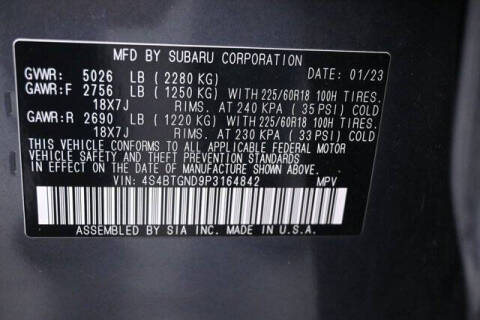 2023 Subaru Outback Limited XT