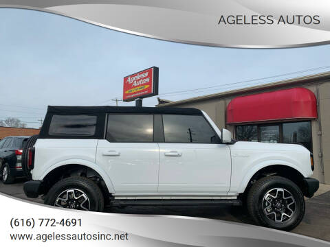 2022 Ford Bronco for sale at Ageless Autos in Zeeland MI