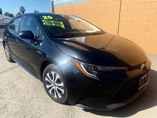 2020 Toyota Corolla Hybrid for sale at East Bay Public Auto Auction in Antioch, CA