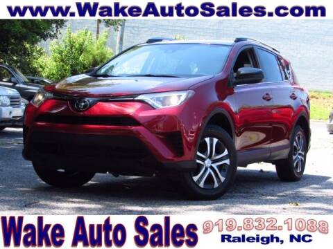 2018 Toyota RAV4 for sale at Wake Auto Sales Inc in Raleigh NC