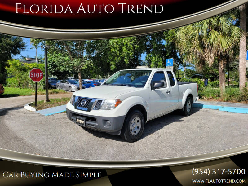 2018 Nissan Frontier for sale at Florida Auto Trend in Plantation FL