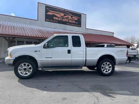 1999 Ford F-250 Super Duty for sale at Ridley Auto Sales, Inc. in White Pine TN