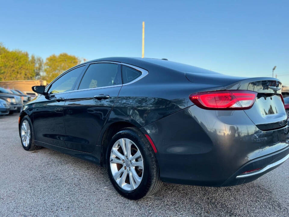 2015 Chrysler 200 for sale at J-R Auto Sales LLC in Houston, TX