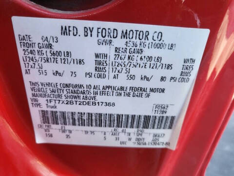 2013 Ford F-250 Super Duty