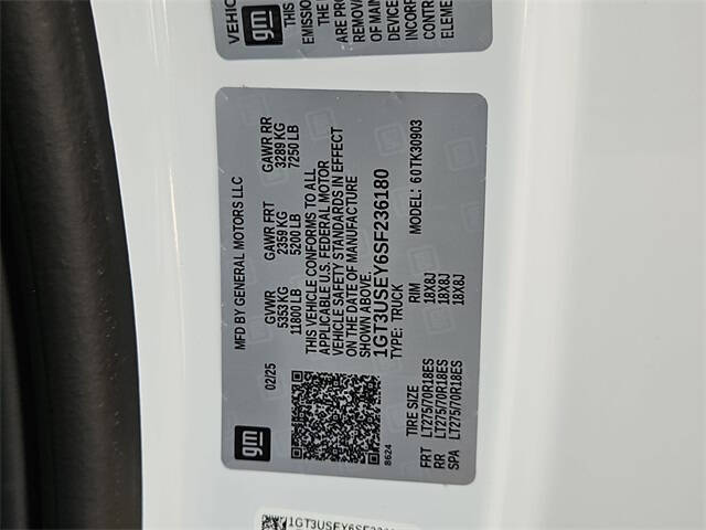 2025 GMC Sierra 3500HD