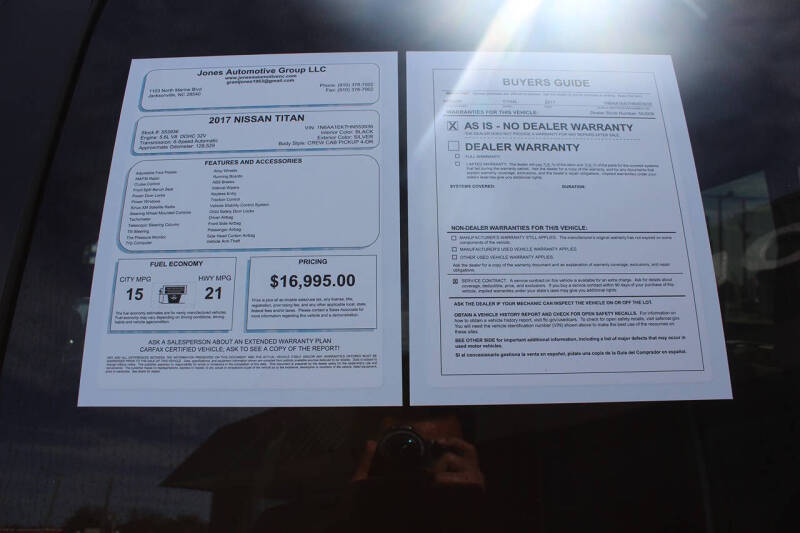 2017 Nissan Titan SV