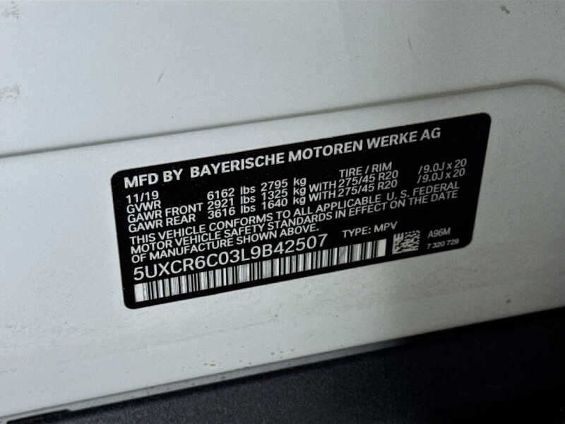 2020 BMW X5 xDrive40i