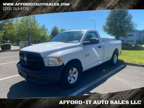2013 RAM 1500 for sale at AFFORD-IT AUTO SALES LLC in Tacoma WA