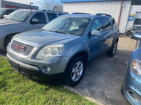 2008 GMC Acadia for sale at Buy-Fast Autos in Houston TX