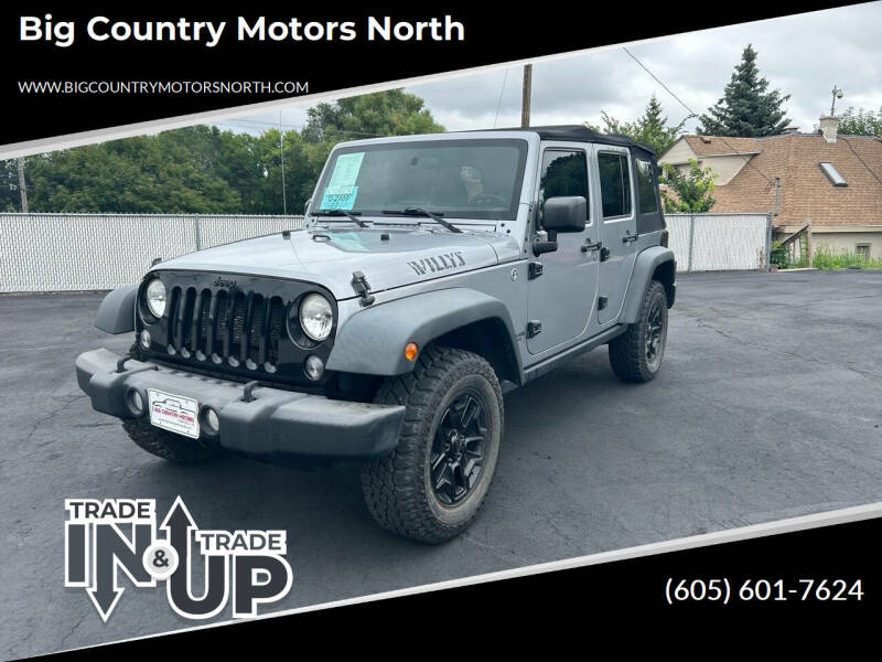 2015 Jeep Wrangler Unlimited for sale at Big Country Motors North in Sioux Falls SD