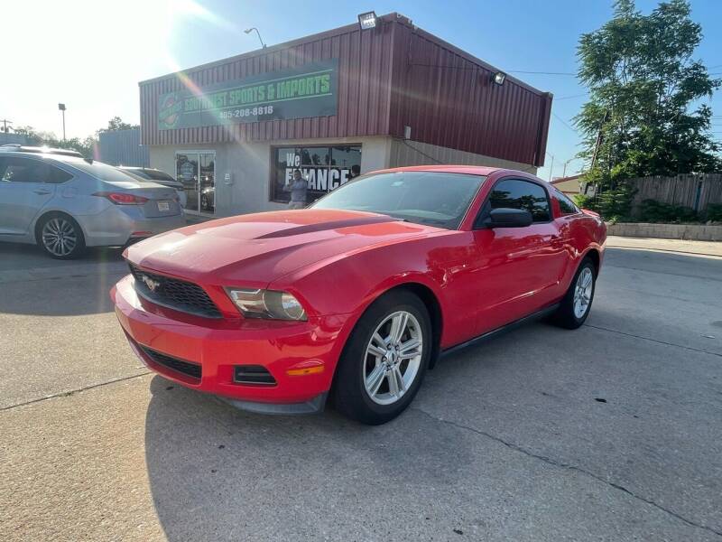 2012 Ford Mustang for sale at Southwest Sports & Imports in Oklahoma City OK