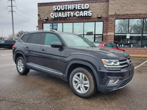 2020 Volkswagen Atlas for sale at SOUTHFIELD QUALITY CARS in Detroit MI