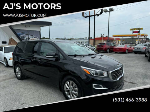 2020 Kia Sedona for sale at AJ'S MOTORS in Omaha NE