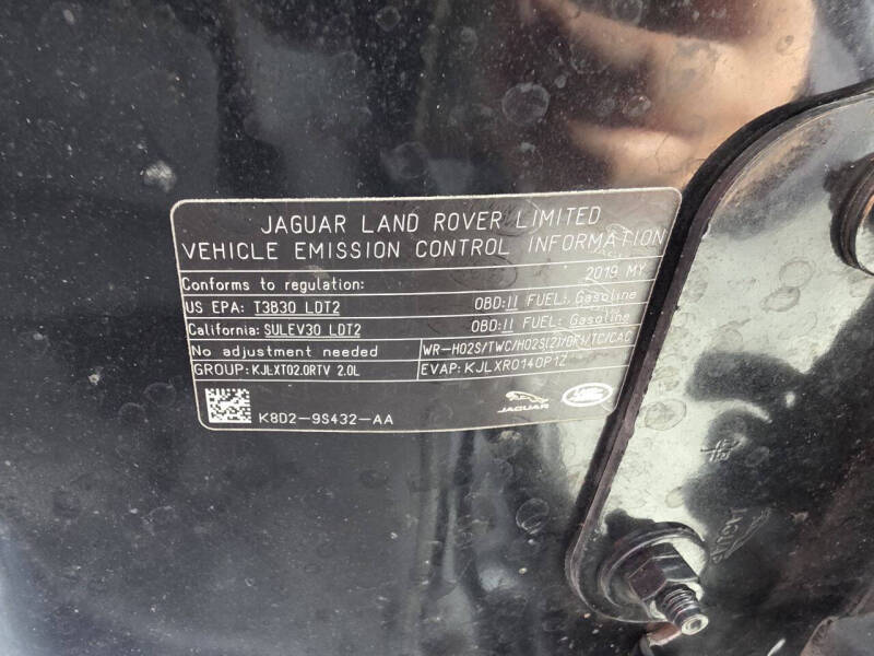 2019 Jaguar E-PACE P250 SE