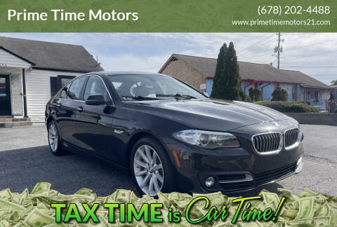 2015 BMW 5 Series for sale at Prime Time Motors in Marietta GA