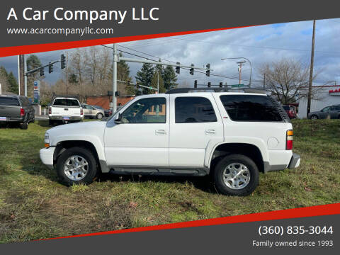 2005 Chevrolet Tahoe for sale at A Car Company LLC in Washougal WA