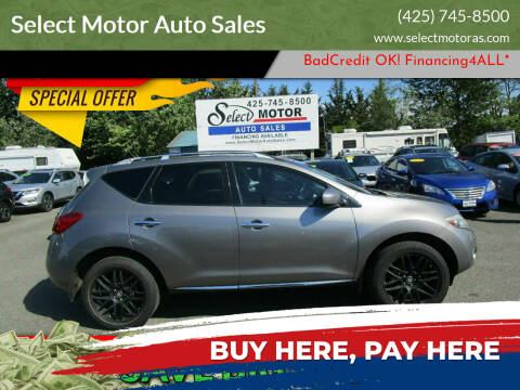 2009 Nissan Murano for sale at Select Motor Auto Sales in Lynnwood WA