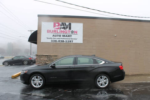 2015 Chevrolet Impala for sale at Burlington Auto Mart in Burlington NC