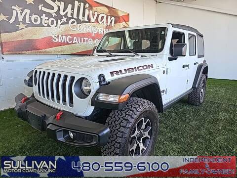 2021 Jeep Wrangler Unlimited for sale at SULLIVAN MOTOR COMPANY INC. in Mesa AZ