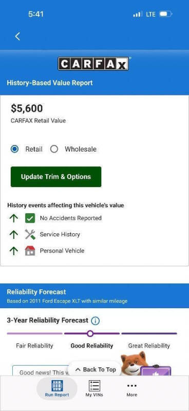 2011 Ford Escape XLT