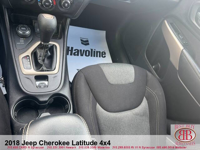 2018 Jeep Cherokee Latitude