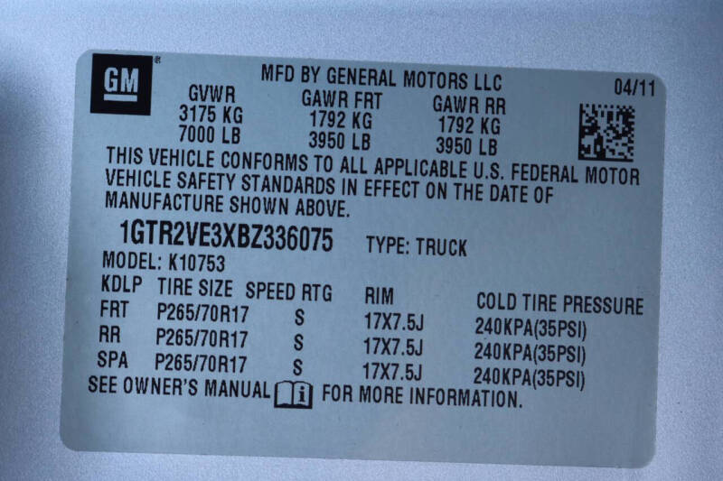 2011 GMC Sierra 1500 SLE