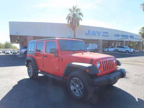 2015 Jeep Wrangler Unlimited for sale at Jay Auto Sales in Tucson AZ