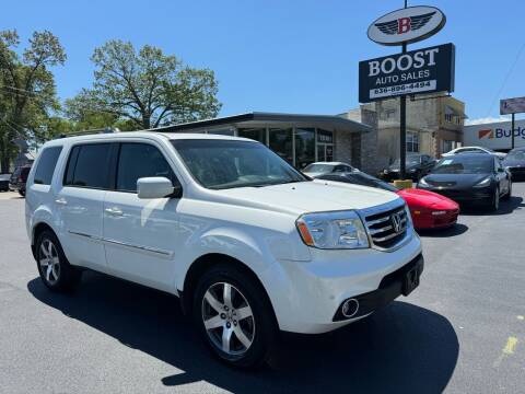 2012 Honda Pilot for sale at BOOST AUTO SALES in Saint Louis MO