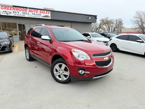 2015 Chevrolet Equinox for sale at GREENWOOD AUTO LLC in Lincoln NE