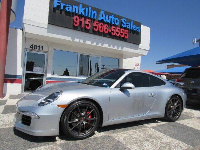 2014 Porsche 911 for sale at Franklin Auto Sales in El Paso TX