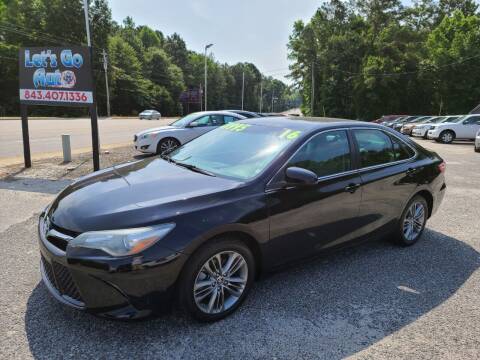 2016 Toyota Camry for sale at Let's Go Auto in Florence SC